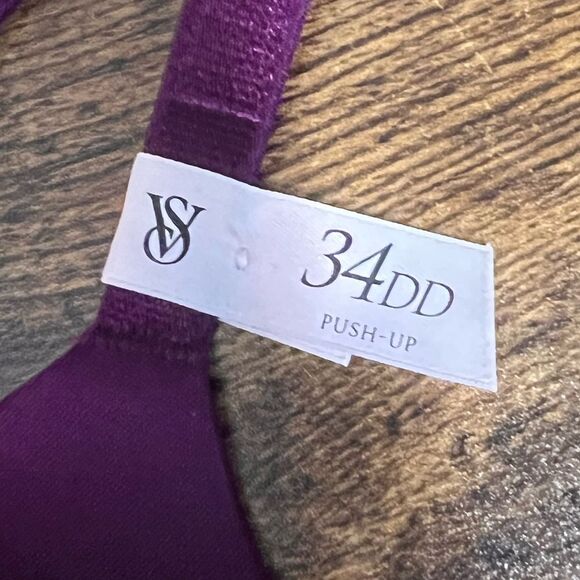 Victoria's Secret VERY SEXY So Obsessed Smooth Push-Up Bra in Kir (Merlot). NWT! - Picture 11 of 11